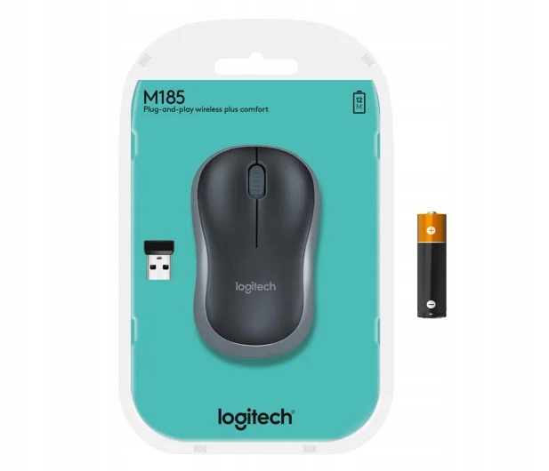 Bezdrôtová myš Logitech M185 910-002238 optický senzor